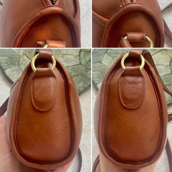 Coach 🌟HP🌟 Vintage Rare Austin Bag British Tan 9099 - Picture 8 of 17